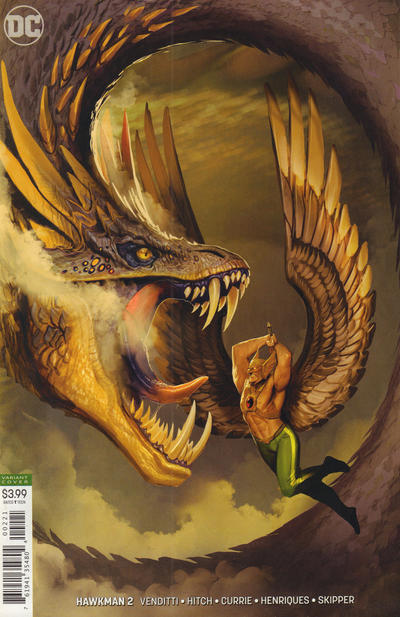 Cover for Hawkman (DC, 2018 series) #2 [Stjepan Šejić Variant Cover]