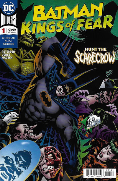 Cover for Batman: Kings of Fear (DC, 2018 series) #1 [Kelley Jones Cover]