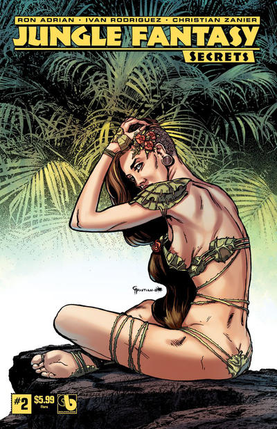 Cover for Jungle Fantasy: Secrets (Avatar Press, 2018 series) #2 [Flora Cover]