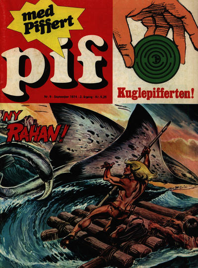 Cover for Pif (Egmont, 1973 series) #9/1974