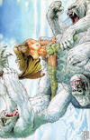 Cover for Cavewoman: Snow (Amryl Entertainment, 2011 series) #3 [Budd Root Special Edition Nude]