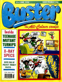 Cover Thumbnail for Buster (IPC, 1960 series) #23 June 1990 [1537]
