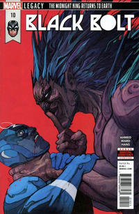 Cover Thumbnail for Black Bolt (Marvel, 2017 series) #10