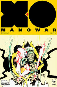 Cover Thumbnail for X-O Manowar (2017) (Valiant Entertainment, 2017 series) #18 [Cover B - Jim Mahfood]