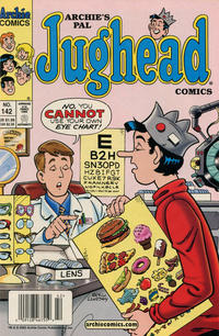 Cover for Archie's Pal Jughead Comics (Archie, 1993 series) #142 [Newsstand]