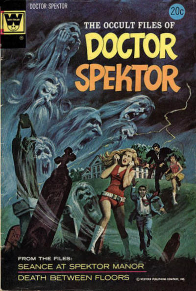 Cover for The Occult Files of Dr. Spektor (Western, 1973 series) #4 [Whitman]