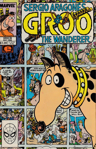 Cover for Sergio Aragonés Groo the Wanderer (Marvel, 1985 series) #39 [Direct]