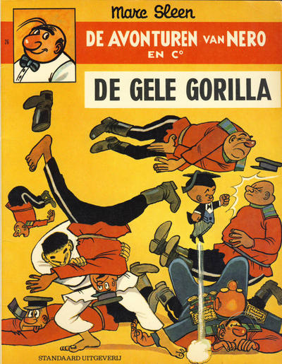 Cover for Nero (Standaard Uitgeverij, 1965 series) #26 - De gele gorilla