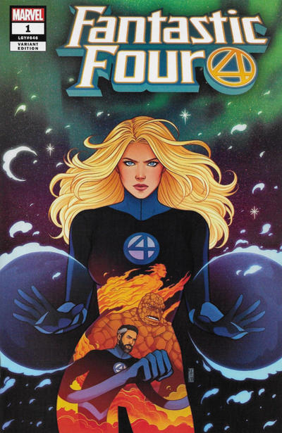 Cover for Fantastic Four (Marvel, 2018 series) #1 [ComicsPro Exclusive - Jen Bartel]