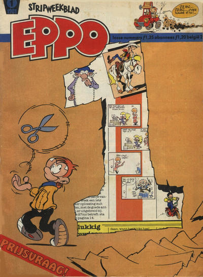 Cover for Eppo (Oberon, 1975 series) #1/1981
