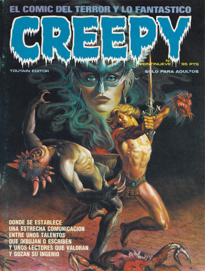 Cover for Creepy (Toutain Editor, 1979 series) #29