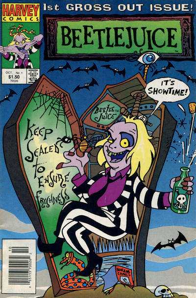 Cover for Beetlejuice (Harvey, 1991 series) #1 [Canadian]