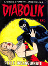 Cover for Diabolik (Astorina, 1962 series) #v8#6