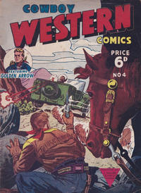 Cover Thumbnail for Cowboy Western Comics (L. Miller & Son, 1956 series) #4