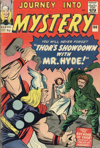 Cover for Journey into Mystery (Marvel, 1952 series) #100 [British]