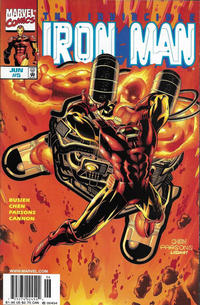 Cover for Iron Man (Marvel, 1998 series) #5 [Direct Edition]
