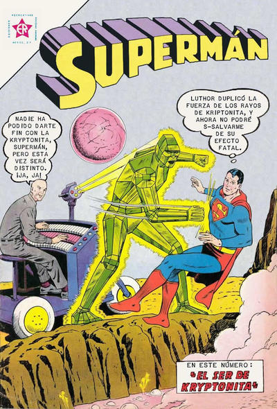 Cover for Supermán (Editorial Novaro, 1952 series) #407