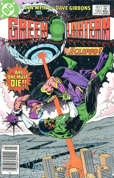 Cover for Green Lantern (DC, 1960 series) #186 [Canadian]