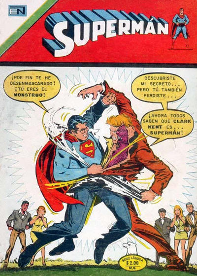 Cover for Supermán (Editorial Novaro, 1952 series) #1021