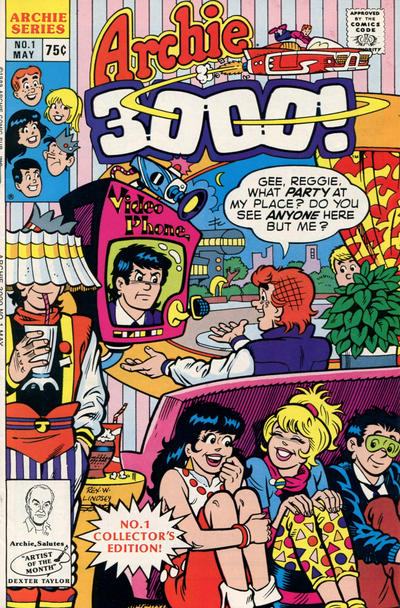 Cover for Archie 3000 (Archie, 1989 series) #1 [Direct]