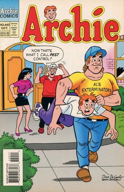 Cover for Archie (Archie, 1959 series) #440 [Direct Edition]