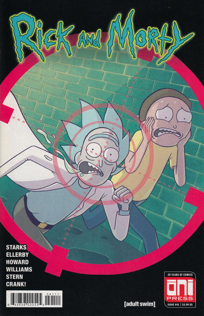 Cover for Rick and Morty (Oni Press, 2015 series) #41 [Cover A - Marc Ellerby]