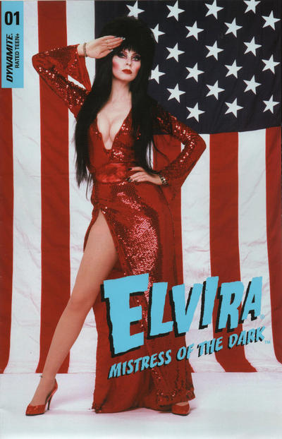 Cover for Elvira Mistress of the Dark (Dynamite Entertainment, 2018 series) #1 [Photo Cover]