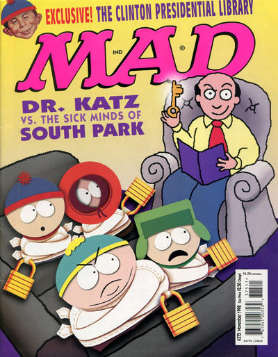 Cover for Mad (EC, 1952 series) #375 [Direct Sales]
