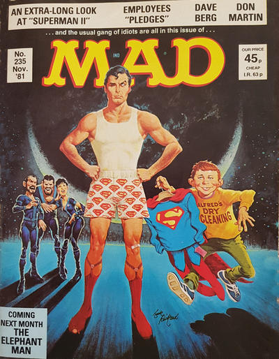 Cover for Mad (Thorpe & Porter, 1959 series) #235