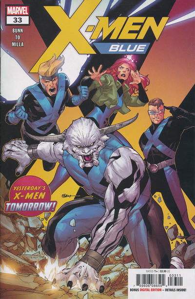 Cover for X-Men: Blue (Marvel, 2017 series) #33