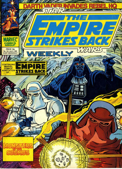 Cover for The Empire Strikes Back Weekly (Marvel UK, 1980 series) #124