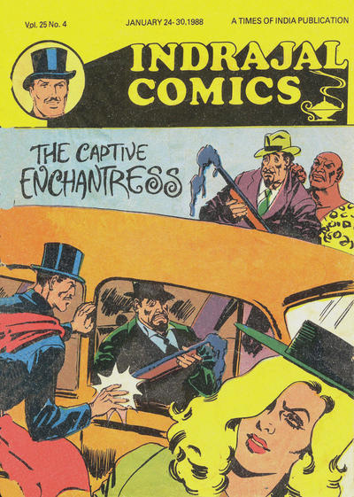 Cover for Indrajal Comics (Bennett, Coleman & Co., 1964 series) #v25#4
