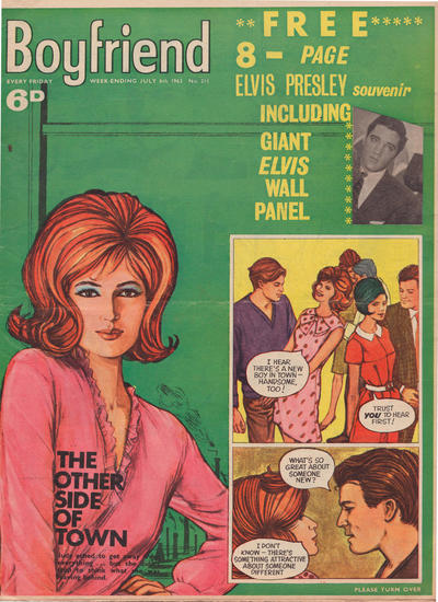 Cover for Boyfriend (City Magazines, 1959 series) #211