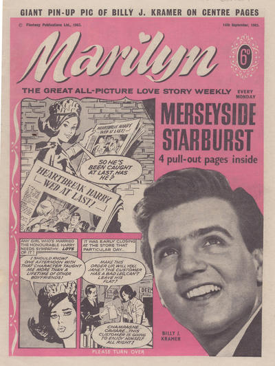 Cover for Marilyn (Amalgamated Press, 1955 series) #14 September 1963
