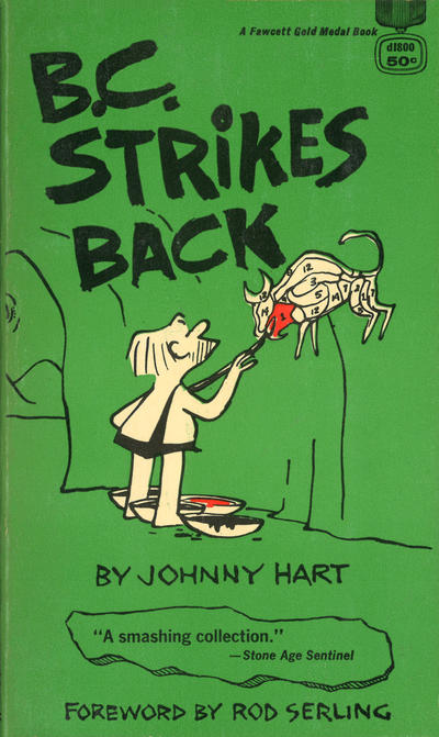 Cover for B.C. Strikes Back (Gold Medal Books, 1962 series) #d1800