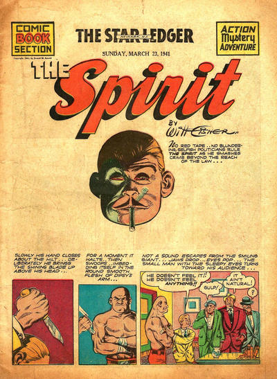 Cover for The Spirit (Register and Tribune Syndicate, 1940 series) #3/23/1941 [Newark NJ Edition]