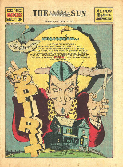 Cover for The Spirit (Register and Tribune Syndicate, 1940 series) #10/26/1941 [Baltimore Sun Edition]