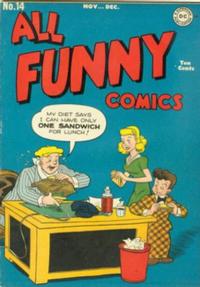 Cover Thumbnail for All Funny Comics (DC, 1943 series) #14