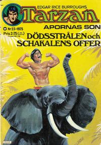 Cover Thumbnail for Tarzan (Williams Förlags AB, 1966 series) #23/1975