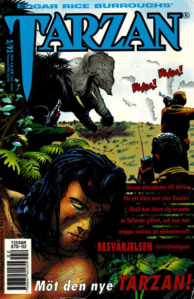 Cover for Tarzan (Semic, 1992 series) #2/1992