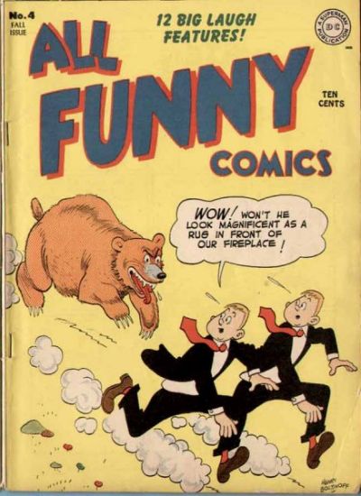 Cover for All Funny Comics (DC, 1943 series) #4