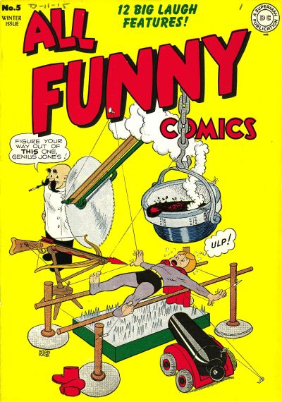 Cover for All Funny Comics (DC, 1943 series) #5