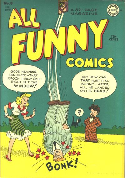 Cover for All Funny Comics (DC, 1943 series) #8