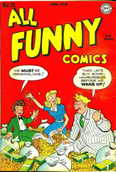 Cover for All Funny Comics (DC, 1943 series) #15