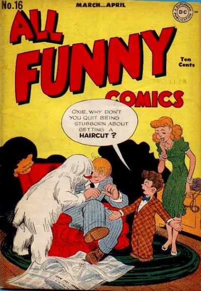 Cover for All Funny Comics (DC, 1943 series) #16