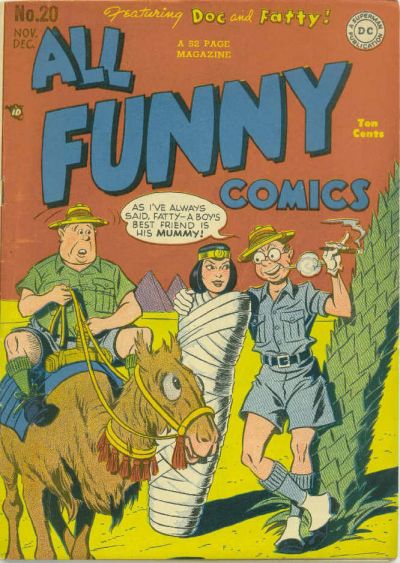 Cover for All Funny Comics (DC, 1943 series) #20