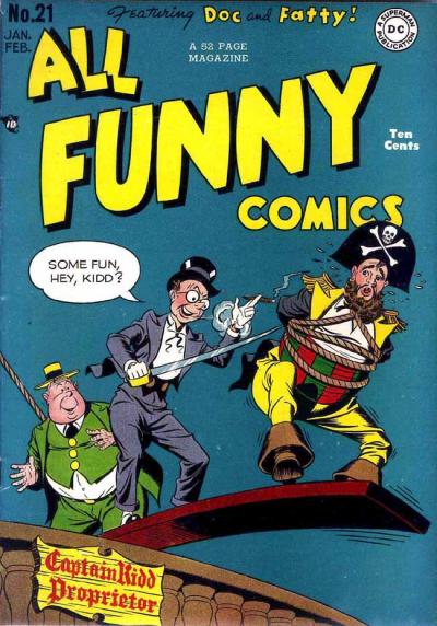Cover for All Funny Comics (DC, 1943 series) #21