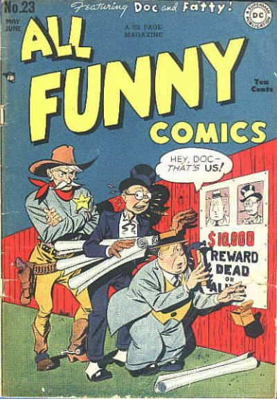 Cover for All Funny Comics (DC, 1943 series) #23