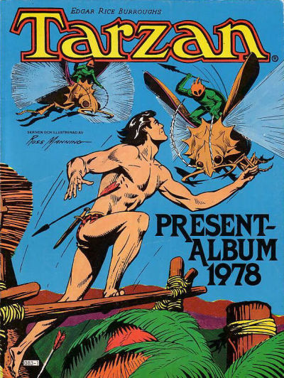 Cover for Tarzan presentalbum (Atlantic Förlags AB, 1978 series) #1978