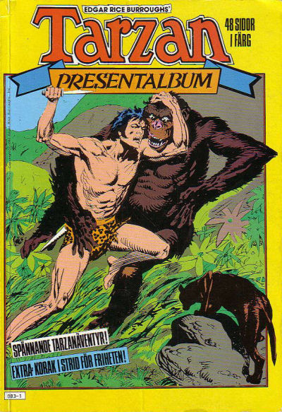 Cover for Tarzan presentalbum (Atlantic Förlags AB, 1978 series) #[1983]